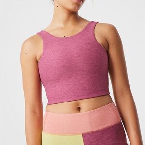 Outdoor Voices Venus Crop Top - Burgundy